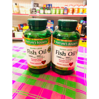 Dầu cá nature's bounty fish oil của mỹ