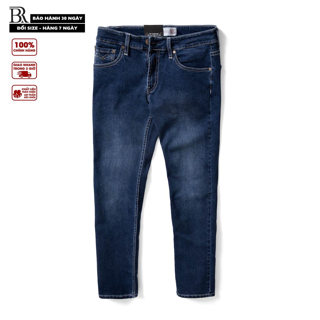 Quần dài jean Bravery chất liệu cotton thun co giãn - năng động - thoải mái - Bravery