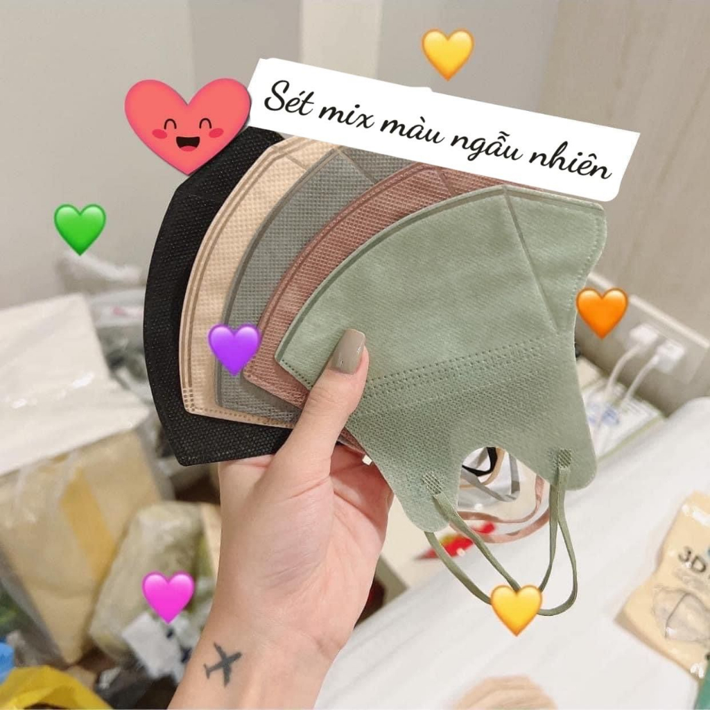 Thùng 400 Chiếc Khẩu Trang 5D THÁI LAN,SKY MASK CAREION