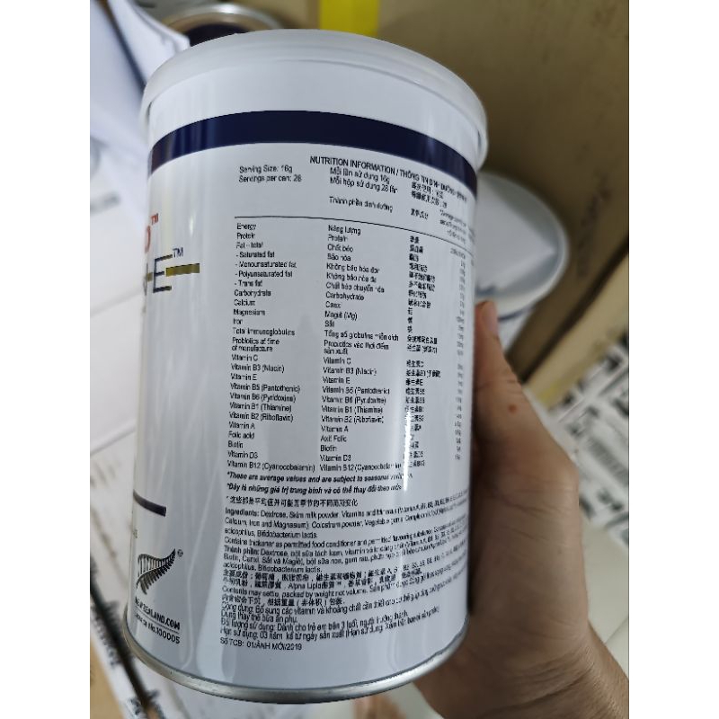 Sữa non alpha lipid lifeline 450g Hàng chính hãng nhập khẩu New Zealand.