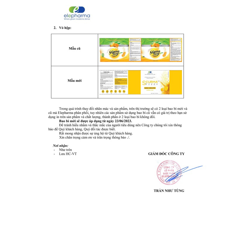 SCURMA FIZZY - Viên sủi nghệ đau dạ dày