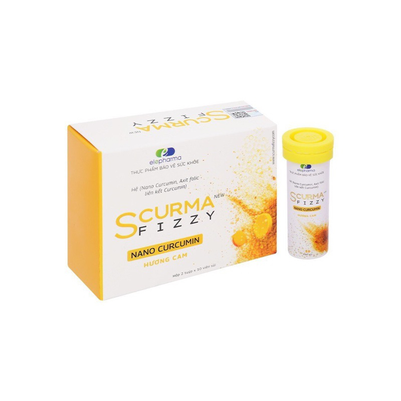 SCURMA FIZZY - Viên sủi nghệ đau dạ dày