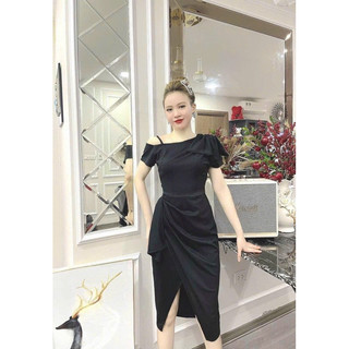 Đầm body vai nơ cao cấp.Hàng TK