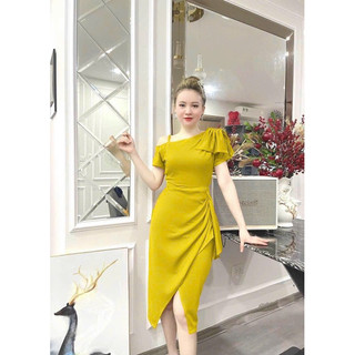 Đầm body vai nơ cao cấp.Hàng TK