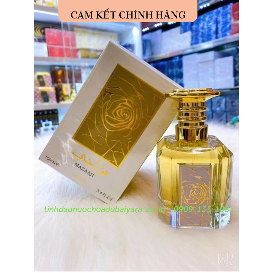 Nước hoa Dubai nữ Mazaaji sang trọng cá tính sexy 100ml chính hãng