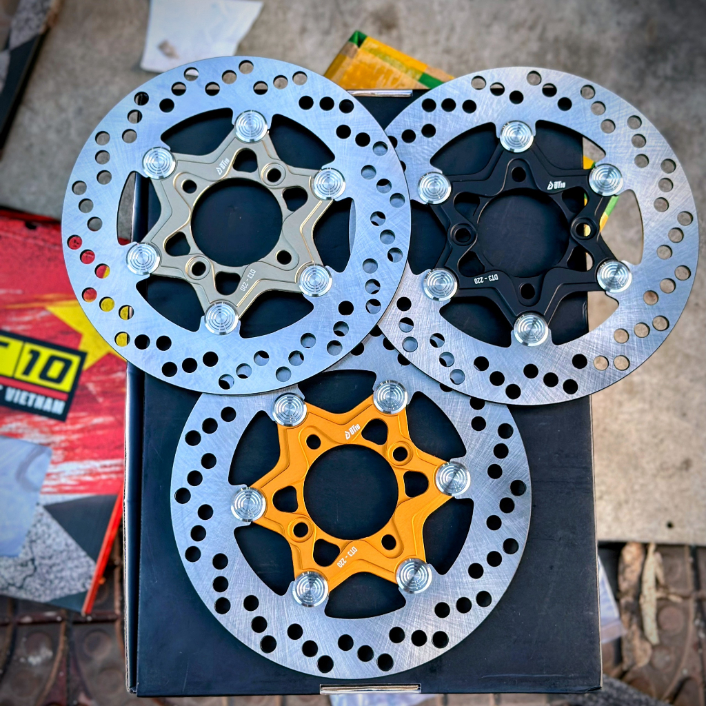 Đĩa Thắng DT3 220mm Mẫu 128