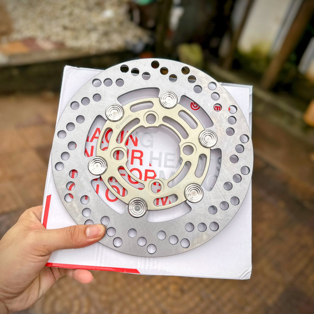 Đĩa Thắng BB Moto 3 V2 220mm Khen Inox