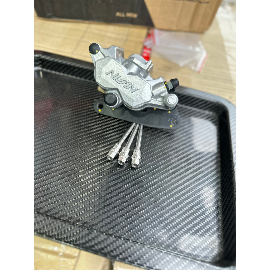 Chốt Giữ  Bố Thắng Inox Salaya Cho Heo Nissin Thái Piston Inox304