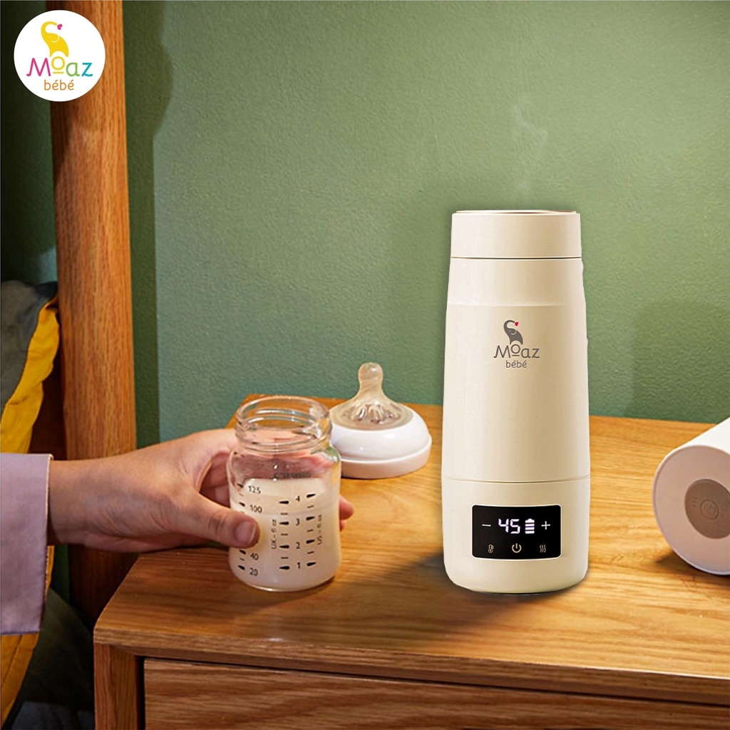 Bình đun nước pha sữa di động moaz bé bé MB-058 - Bảo hành 12 tháng