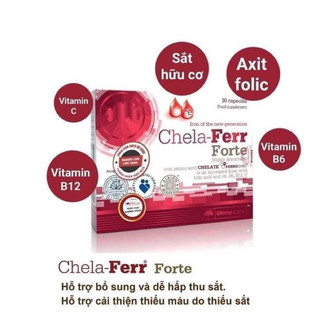 Bổ máu CHELA- FERR bổ sung sắt cho người thiếu máu, phụ nữ có thai , thành thiếu niên thơi kì vị thành niên