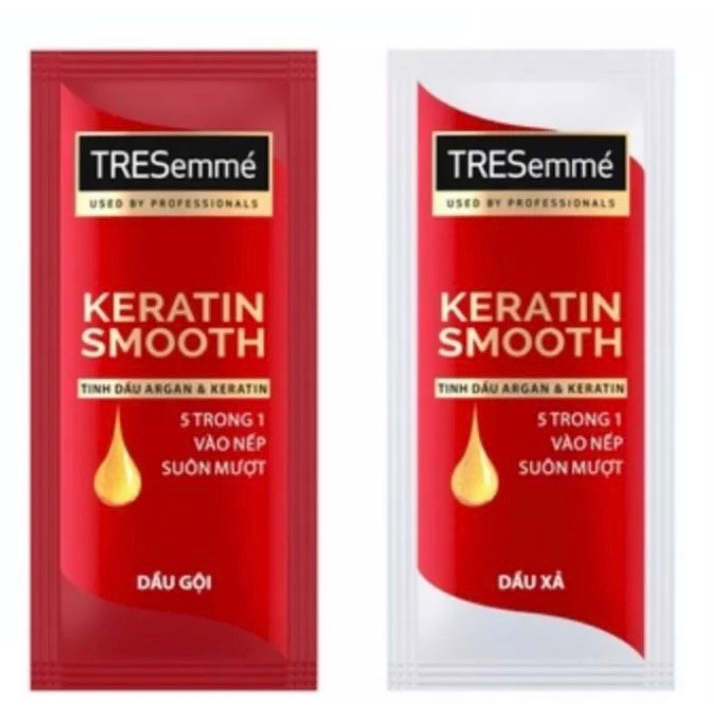 Dầu Gội TRESemme' Vào Nếp Suôn Mượt Dây 10 gói