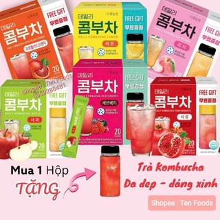 Trà kombucha hàn quốc da đẹp dáng xinh / healthy / giảm cân