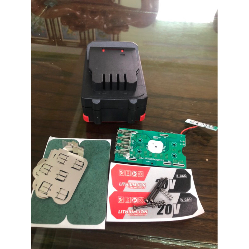 Vỏ mạch pin DCA 20V Dongcheng 20V 10 cell và 15 cell