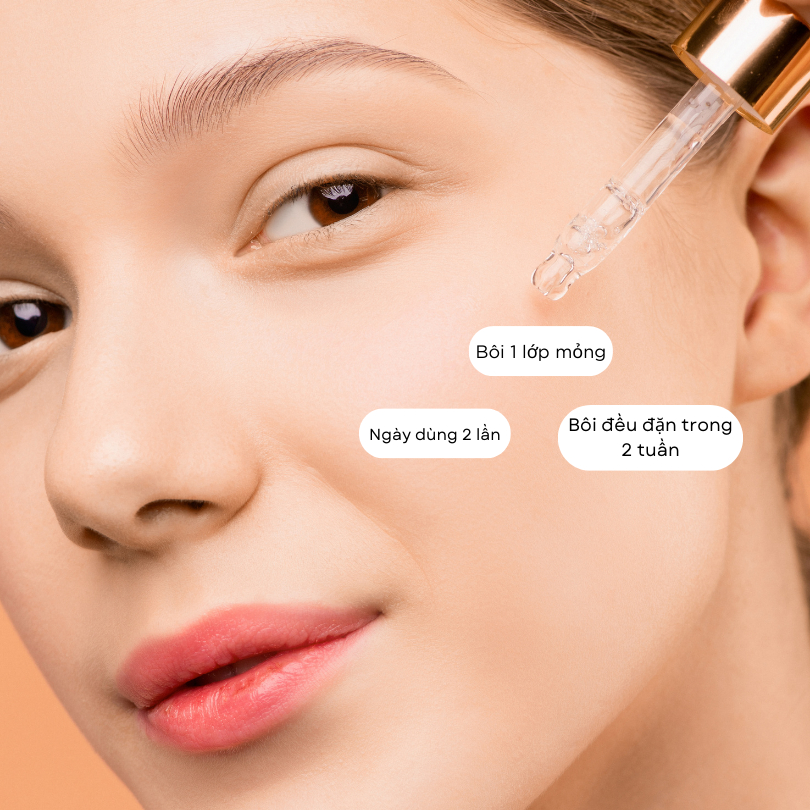 Serum dưỡng sáng hồng mờ thâm nhũ hoa  PINK BEAUTY giúp da sáng hồng 20ml