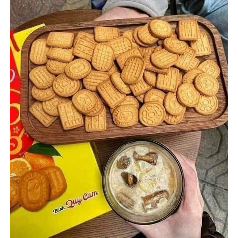 Bánh quy cam hải châu gói 130g bánh ăn vặt ngon giòn hấp dẫn
