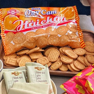 Bánh quy cam hải châu gói 130g bánh ăn vặt ngon giòn hấp dẫn