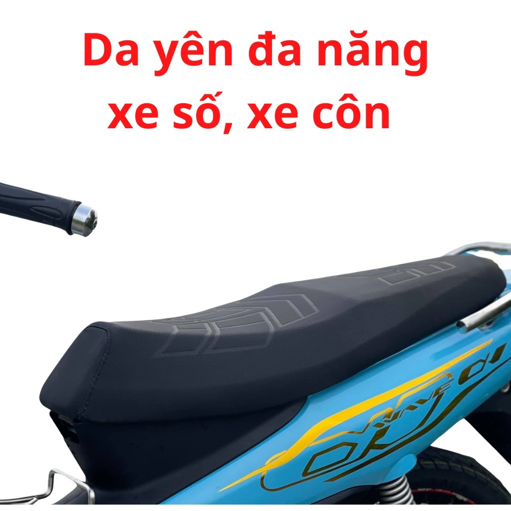 Vỏ Yên Đa Năng Xương Cá Bọc Cho Các Dòng Xe Số , Xe Côn Hàng Loại 1 Dày Dặn