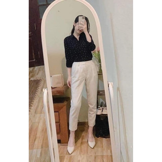 Sơ mi Rayon nữ Uni qlo Auth mua tại Nhật