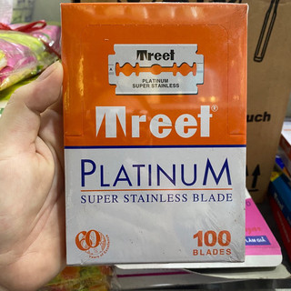Lưỡi lam Treet Platinum hộp màu cam 100 lưỡi