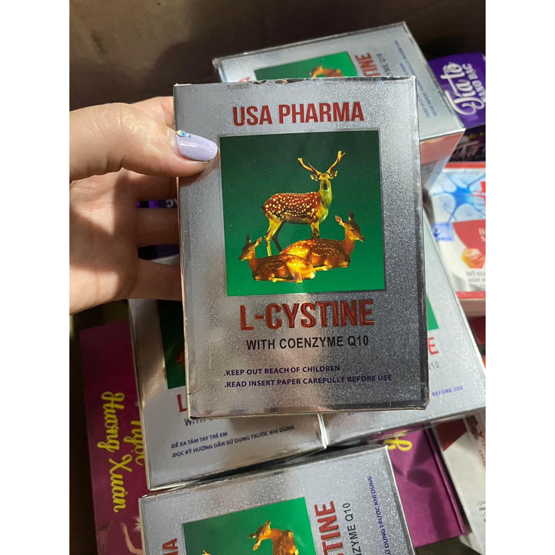 Viên uống L-Cystine USA Phẩm 60 viên