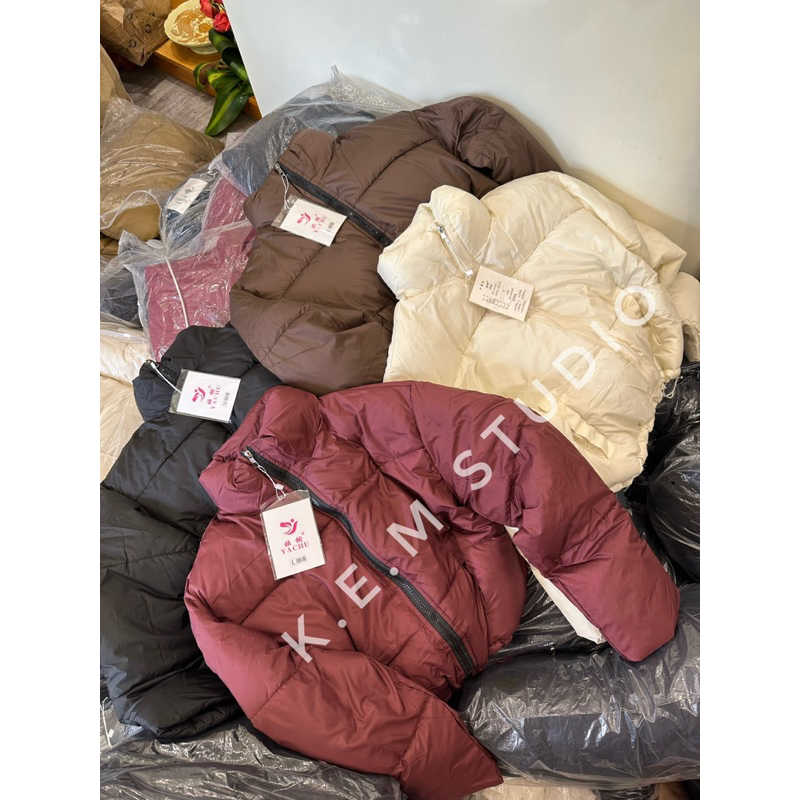 Áo khoác phao béo dáng lỡ body  /Shyncloset