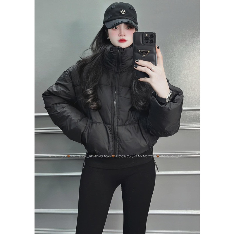 Áo khoác phao béo dáng lỡ body  /Shyncloset