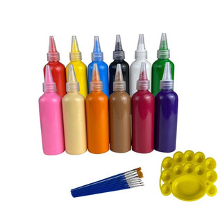 < RẺ VÔ ĐỊCH > Màu acrylic lọ màu gốc nước thủ công mỹ thuật hội họa an toàn màu nổi thân thiện môi trường