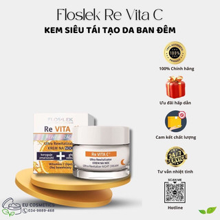 Kem dưỡng trắng da, mờ thâm nám Floslek Re Vita C