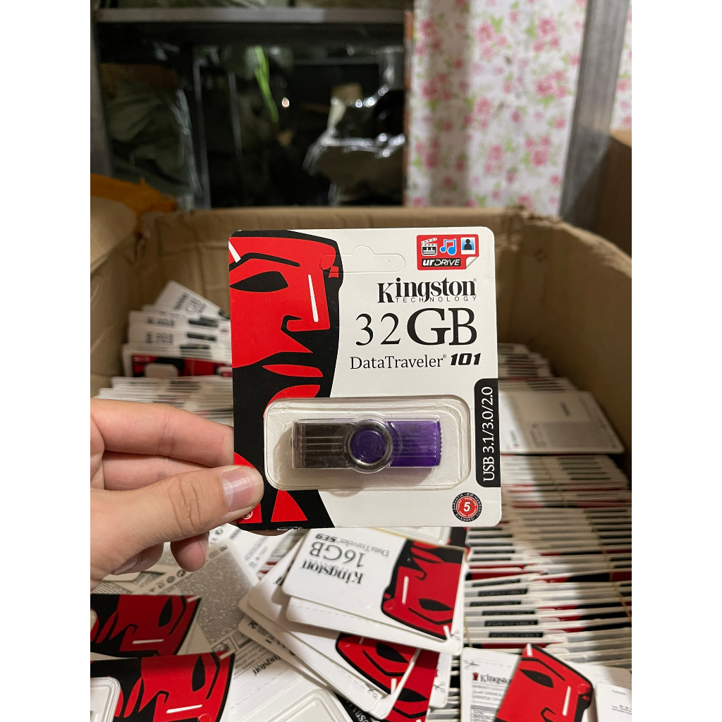 Usb Kingston Data 8Gb - 16Gb - 32GB - 64Gb Nhựa SE9 Chất Lượng Cao