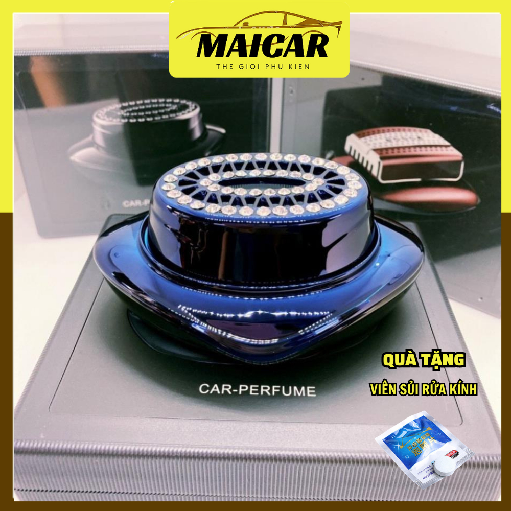 Nước Hoa Đính Đá Đặt Taplo - Nước Hoa Ô Tô Giảm Stress Cao Cấp Đính Đá Car Perfume Mùi Thơm Nhẹ Nhàng TGPKOTO