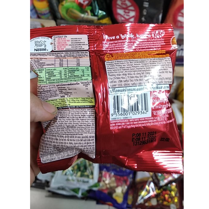 Kẹo socola tròn Kitkat bites 40g