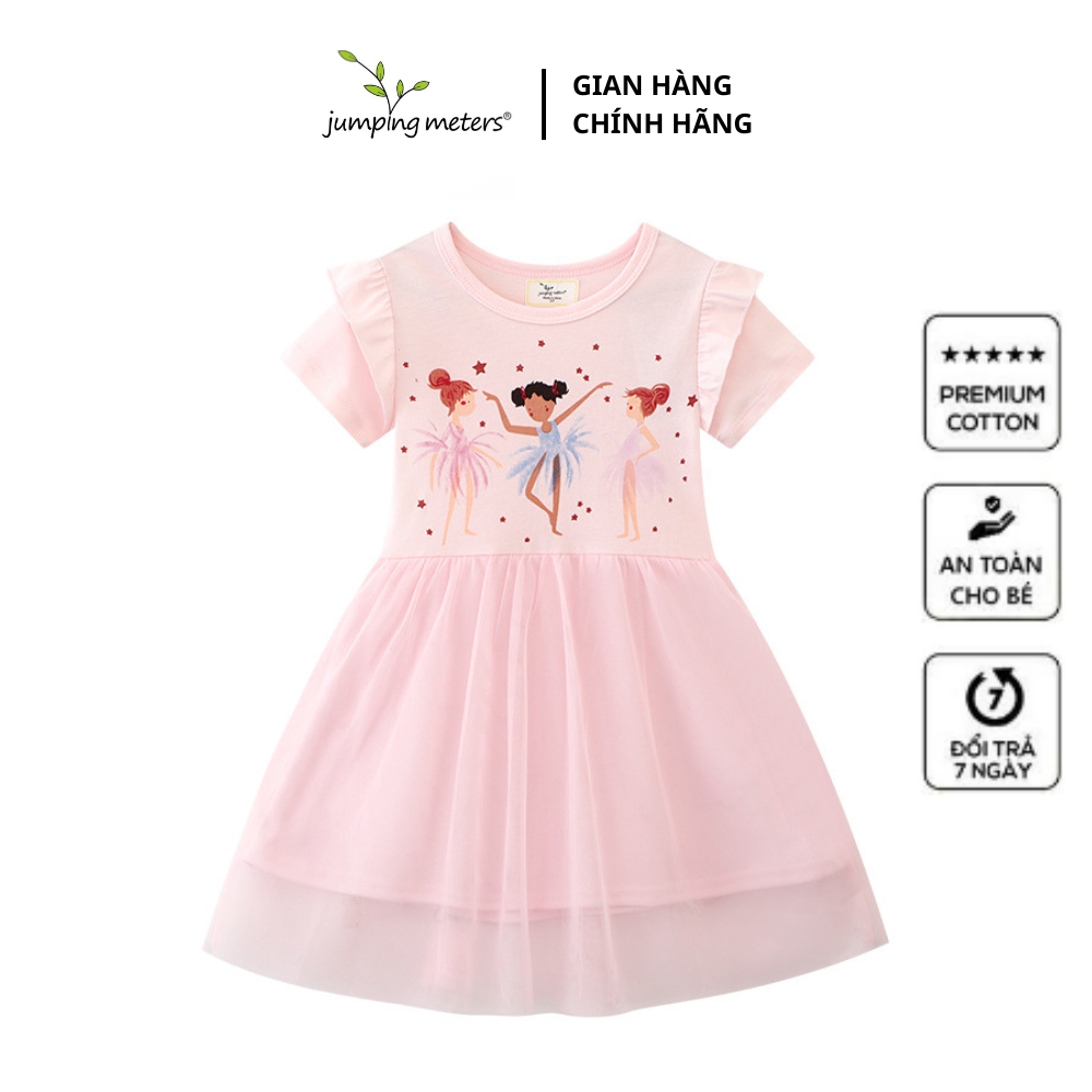 Váy công chúa ren bé gái nhiều mẫu VR Jumping Meters cao cấp