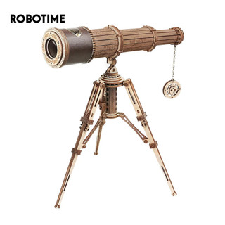  Robotime Mô Hình Gỗ 3D Tự Lắp Ráp. ROKR Kính Viễn Vọng Monocular Telescope ST004. Quà tặng ý nghĩa 