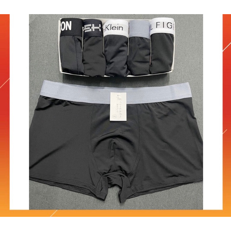 Quần lót nam in hình thun lạnh, quần sịp nam đùi thun lạnh hoạt hình DOREMON  freesize<75kg,giao ngẫu nhiên