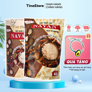 Ngũ cốc navan 7 vị đậu 800gr kèm quà tặng, bột ngũ cốc dinh dưỡng, lợi sữa, tăng cân , giảm cân , date mới - tinastore29
