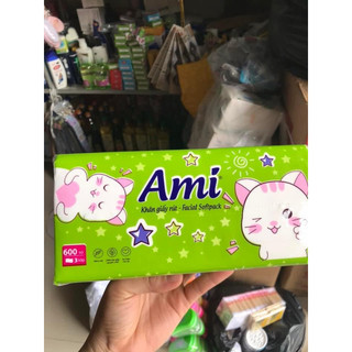 GIẤY RÚT LỤA AMI CELLOX 600 TỜ [Giấy rút loại 1]