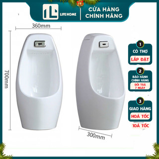 XÃ KHO Bồn tiểu nam cảm ứng men nano trắng sáng