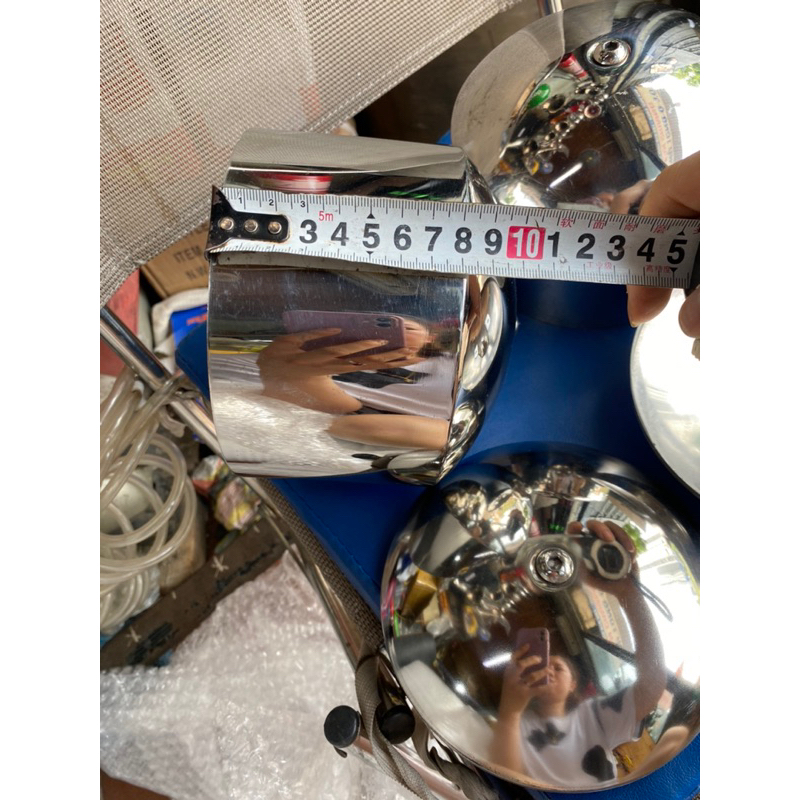 Bộ chụp láp 4 bánh kia k200,k250, k165,k140,k3000, kia1t4 inox 304 dày bóng kèm chân bắt