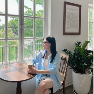 Áo sơ mi nữ dài tay form rộng chất thô mềm ulzzang kiểu hàn basic