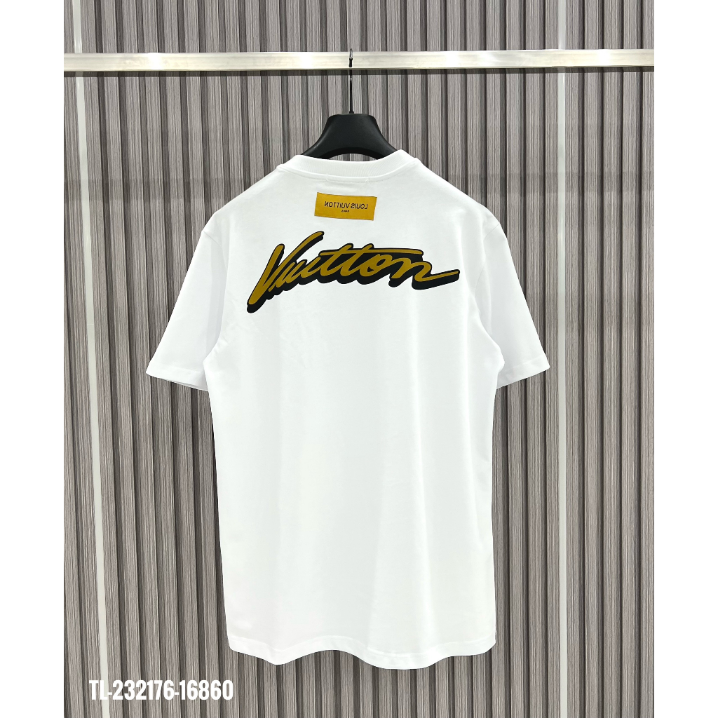 🔥Hot🔥Áo thun LV in logo 2 mặt thiết kế hot trend Nam nữ New 2023