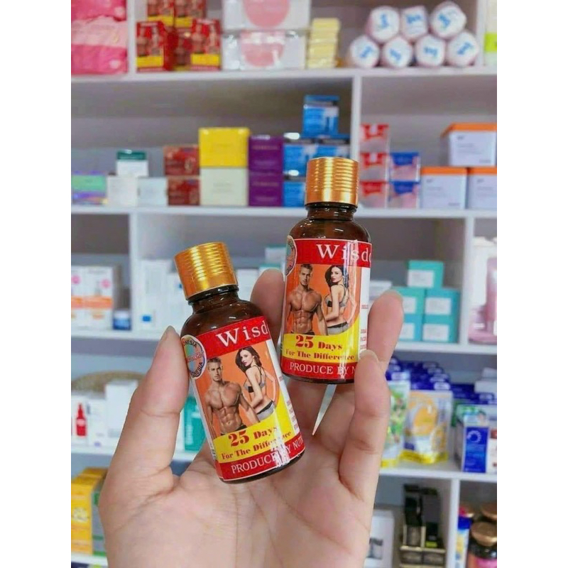 Viên tăng cân Wisdom Weight Vitamin, giúp ăn ngon ngủ ngon tăng khả năng hấp thụ thức ăn 25viên