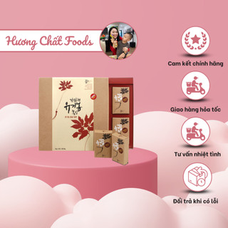 Hồng sâm hữu cơ hàn quốc lát tẩm mật cây thùa kjh organic