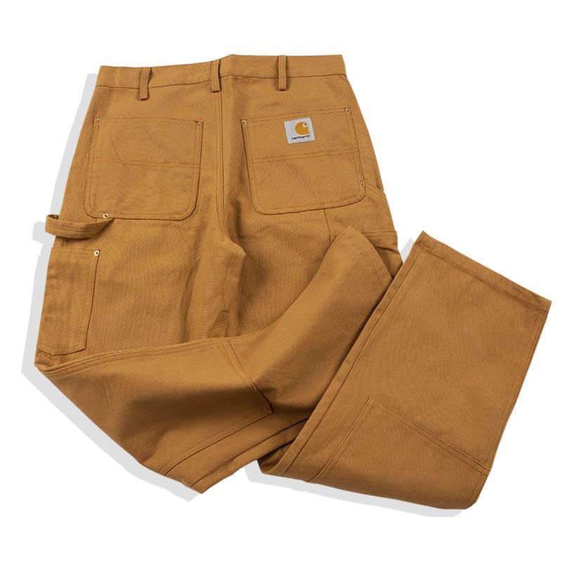 CARHARRT PANTS - Áo cargo ống suông kaki unisex retro