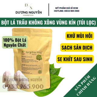 Bột lá trầu không xông vùng kín khử mùi hôi se khít