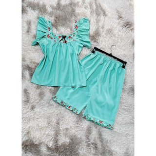 ✨SALE⚡Bộ Lụa Lững Mặc Nhà Cánh Tiên