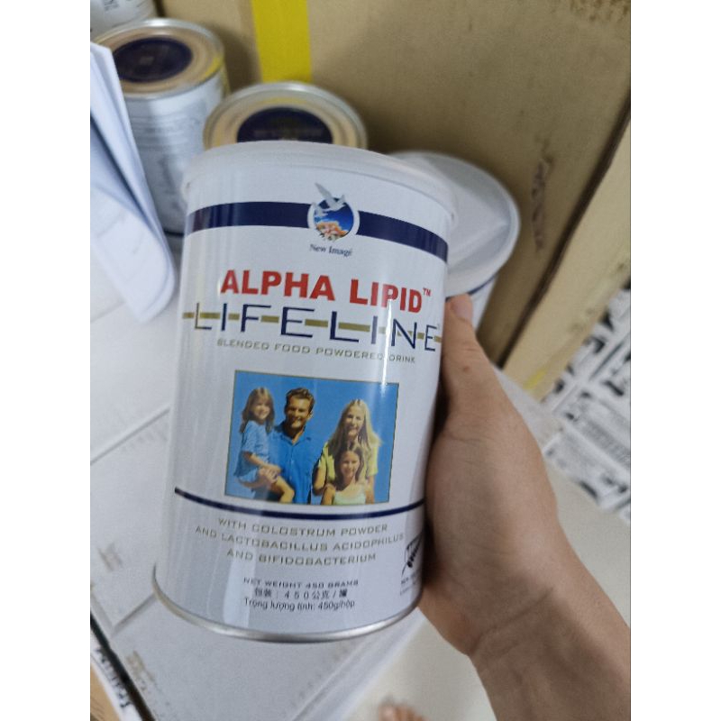 Sữa non alpha lipid New Image 450g.