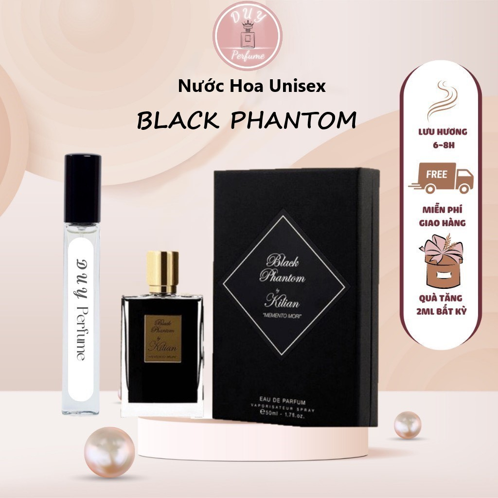 Nước Hoa Nam Nữ Unisex Kilian Black Phantom, Quyền Lực Sức Mạnh Và Sự Sang Trọng Quý Phái Chính Hãng - D U Y Perfume
