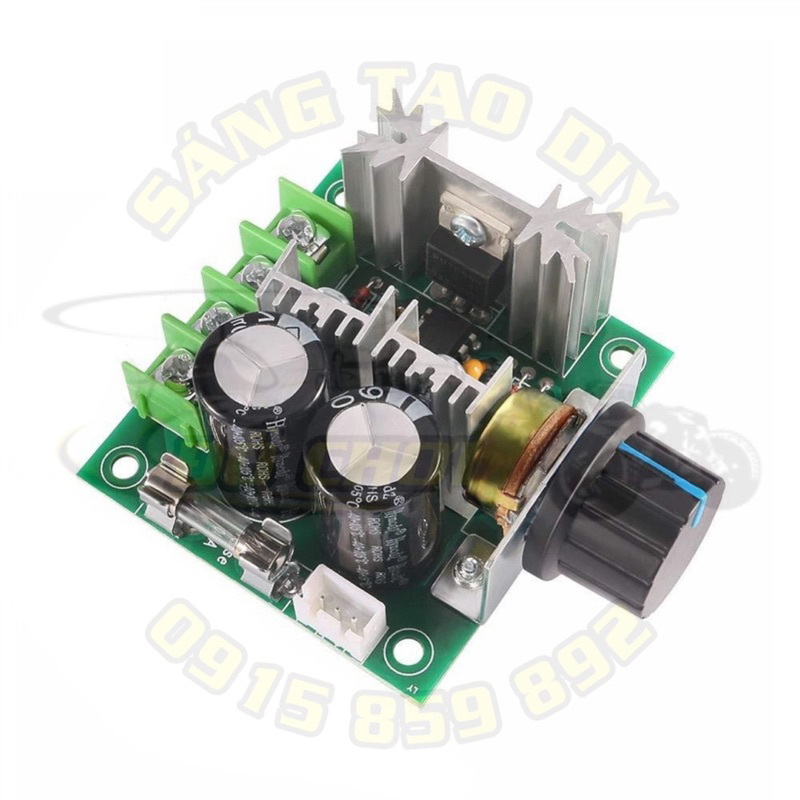 Mạch điều khiển tốc độ động cơ DC 12V - 40V 10A PWM 13kHz