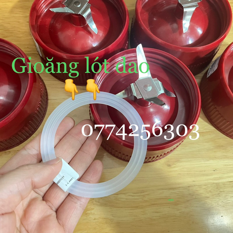 Linh kiện máy xay sinh tố Sunhouse SHD5115 #shd5115: Cụm dao xay, Cối thuỷ tinh , hoa khế, gioăng