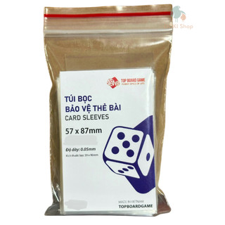 Sleeves Bọc bài Mèo Nổ, UNO, Bang, Ma sói, bọc các loại boardgame, dày, không bị dính, 1 bịch 100 bọc